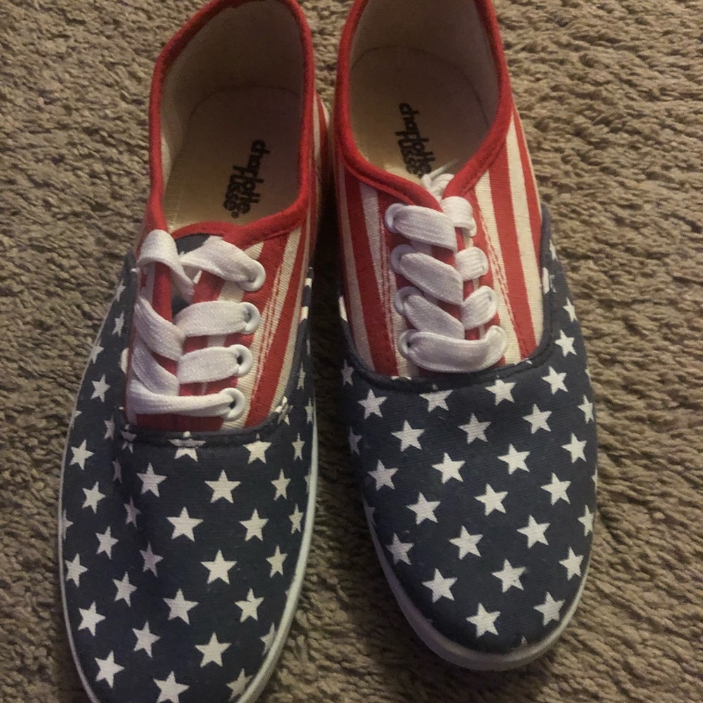 American Flag Sneakers